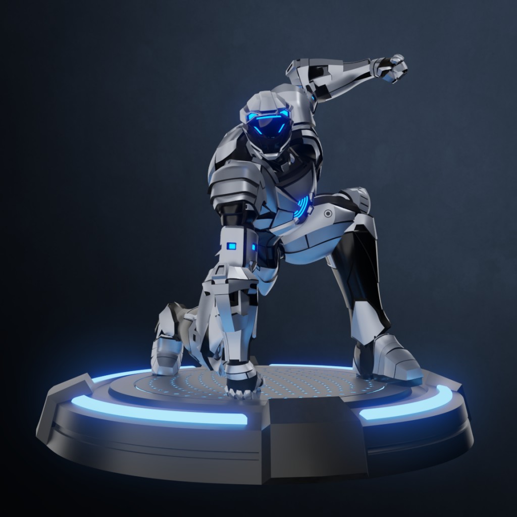 Scifi pedestal turntable preview image 6